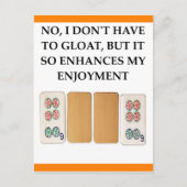 mahjong briefkaart (Voorkant)