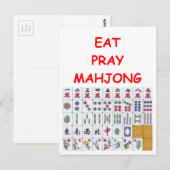 mahjong briefkaart (Voorkant / Achterkant)