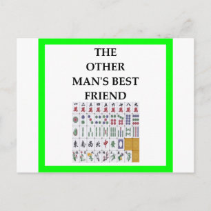 mahjong briefkaart