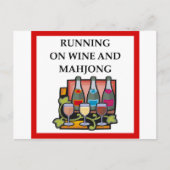 MAHJONG BRIEFKAART (Voorkant)