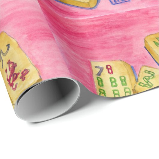 Mahjong Cadeaupapier (Rol Hoek)