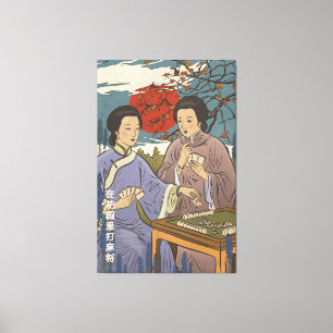 Mahjong Canvas Afdruk