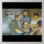 Mahjong - Canvas Print (Voorkant)