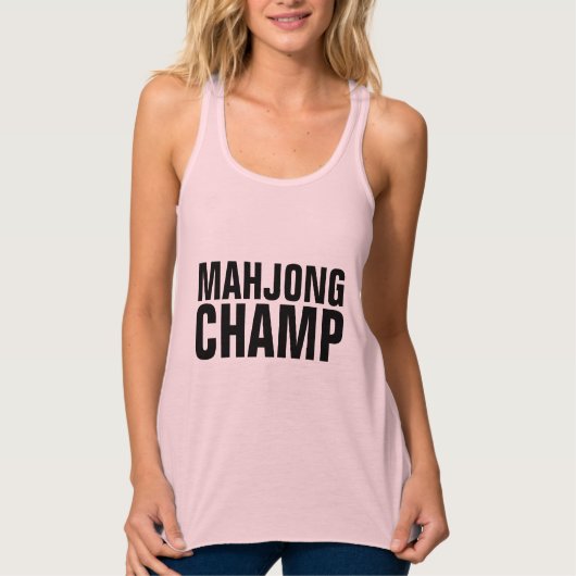 MAHJONG CHAMP T-SHIRTS (Voorkant)