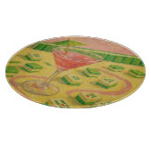 Mahjong Chic Schilderij Cocktail  Snijplank (Hoek)