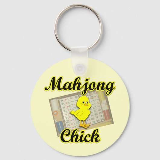 Mahjong Chick #2 Sleutelhanger (Voorkant)