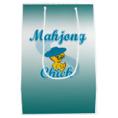 Mahjong Chick #3 Medium Cadeauzakje (Achterkant)