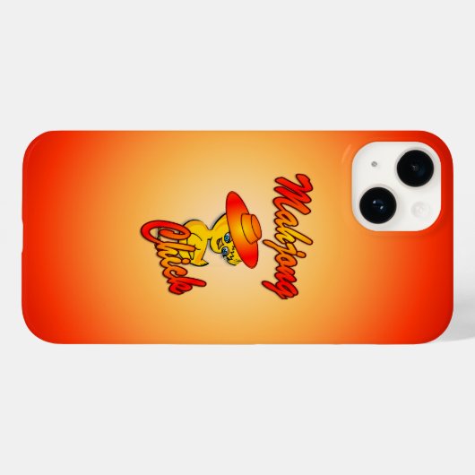Mahjong Chick #5 Case-Mate iPhone Case (Achterkant (horizontaal))