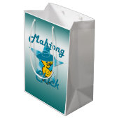 Mahjong Chick #7 Medium Cadeauzakje (Achterkant Gekanteld)