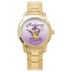 Mahjong Chick #9 Horloge