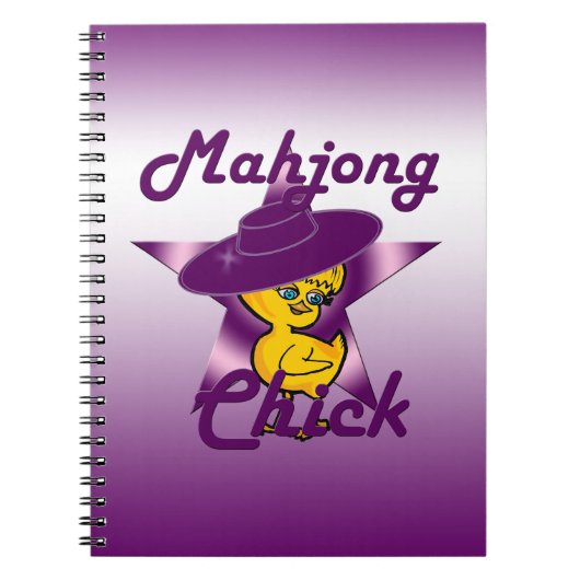 Mahjong Chick #9 Notitieboek (Voorkant)