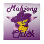 Mahjong Chick #9 Tegeltje (Voorkant)