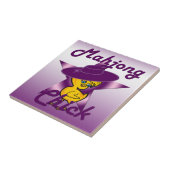 Mahjong Chick #9 Tegeltje (Zijkant)