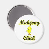Mahjong Chick Magneet (Voorkant / Achterkant)