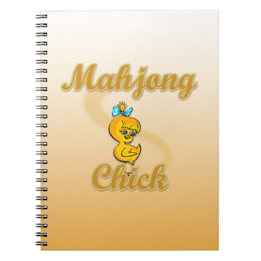 Mahjong Chick Notitieboek (Voorkant)
