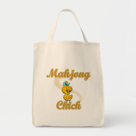 Mahjong Chick Tote Bag (Voorkant)