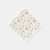 Mahjong Cocktail servet (Hoek)