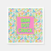 Mahjong Cocktail servetten (Voorkant)