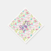 MAHJONG COCKTAILSERVET SERVET (Hoek)