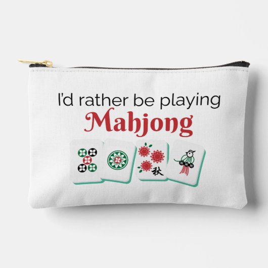 Mahjong Cosmetic Bag Etui (Voorkant)