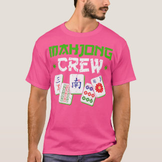 Mahjong Crew Mah Jong Speler T-shirt