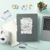 Mahjong & Dalmatische Hond Liefhebber Cadeau Sticker (iPad Cover)