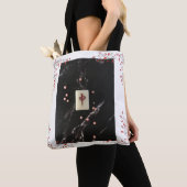 Mahjong de canvas tas met de rode draak (Dichtbij)