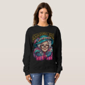 Mahjong Diva Funny Women's Trui (Voorkant volledig)
