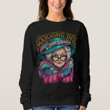 Mahjong Diva Funny Women's