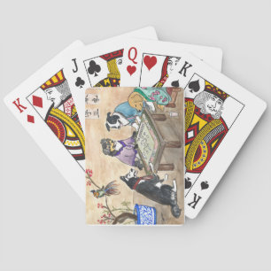 Mahjong Dogs - Pokerkaarten