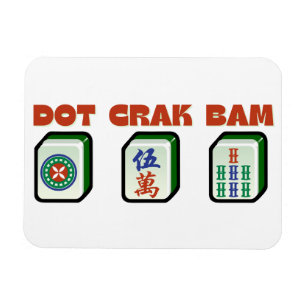Mahjong Dot Crak Bam Magneet
