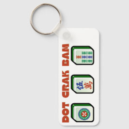 Mahjong Dot Crak Bam Sleutelhanger