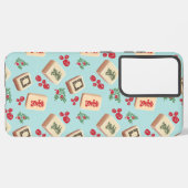 Mahjong Dragons Telefoonhoesje Samsung Galaxy Hoesje (Linkerkant)