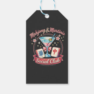 Mahjong en Martinis Sociale Club Cadeaulabel