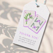 Mahjong Feest Cadeaulabel