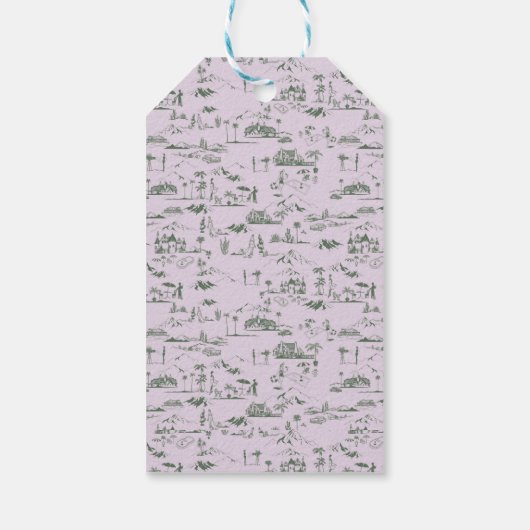 Mahjong Feest Cadeaulabel (Achterkant)