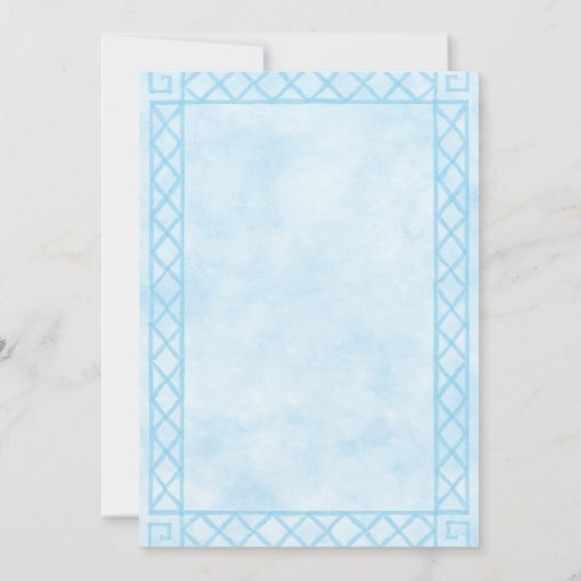 mahjong feest liefhebber Groene Draak Bamboe Kaart (Achterkant)