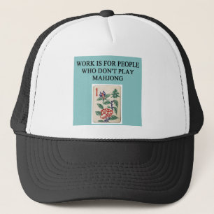 mahjong game player trucker pet