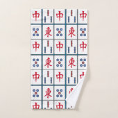 Mahjong Game Tegels Design Bad Handdoek (Handdoek)
