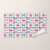 Mahjong Game Tegels Design Bad Handdoek (Handdoek)