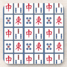 Mahjong Game Tegels Design Beverage Coasters Bier Onderzetter