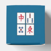Mahjong Game Tegels Design Favor Box Bedankdoosjes (Bovenkant)