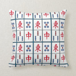 Mahjong Game Tegels Design Kussen