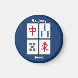 Mahjong Game Tegels Design Magnet