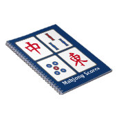 Mahjong Game Tegels Design Notitieboek (Rechterzijde)