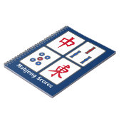 Mahjong Game Tegels Design Notitieboek (Linkerzijde)