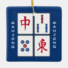 Mahjong Game Tegels Design Ornament
