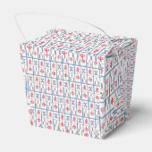 Mahjong Game Tegels Design Party Favor Box Bedankdoosjes (Achterkant)
