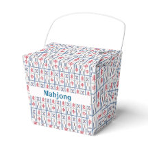 Mahjong Game Tegels Design Party Favor Box