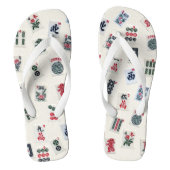 MahJong game tegels design Teenslippers (Voetbed)